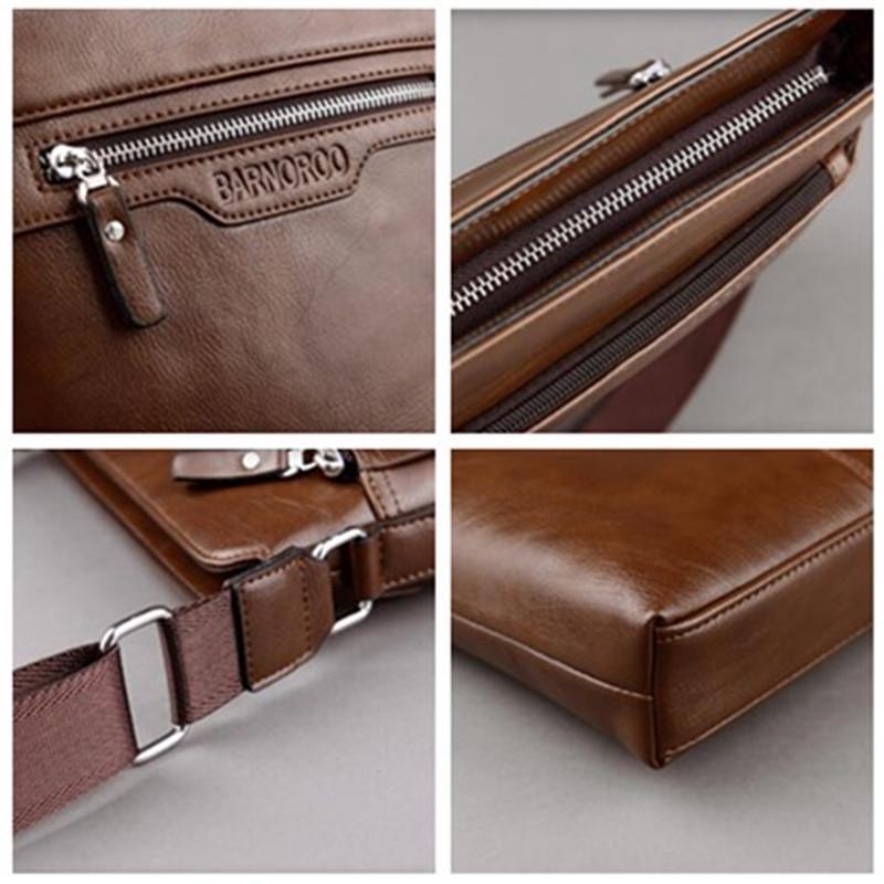 Buy Fashion Durable Crossbody Bags Business Shoulder Bag Pu Leather Men