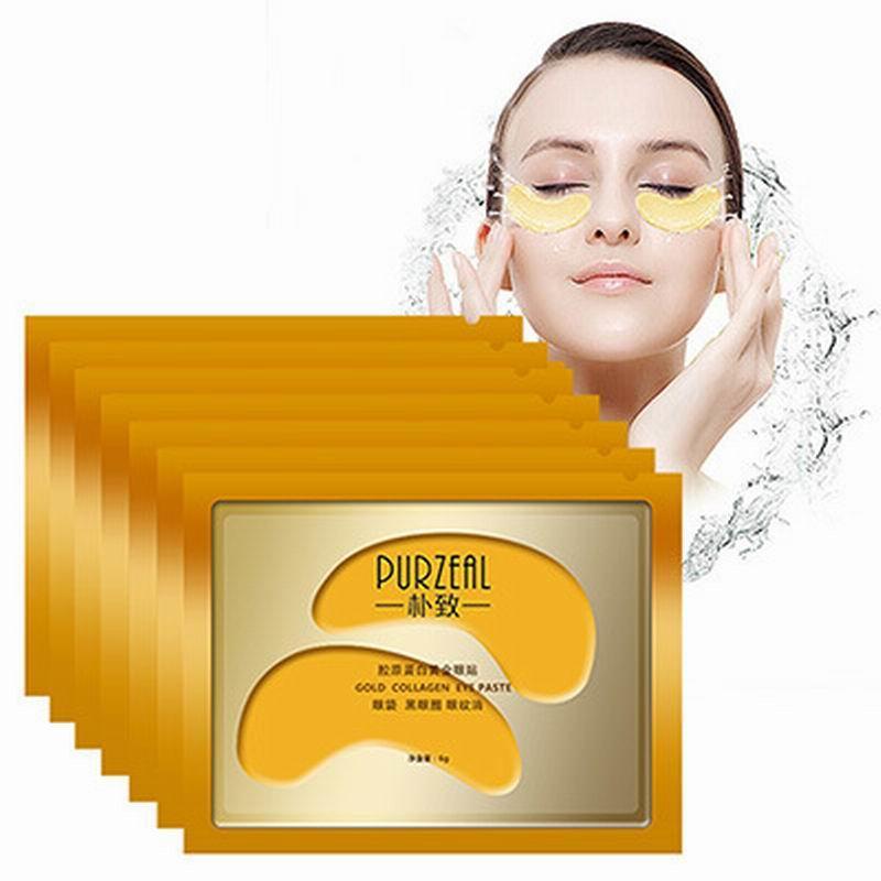 Buy 10pcs=5 Pack Collagen Eye Mask AntiDark Circle Moisturizing Anti