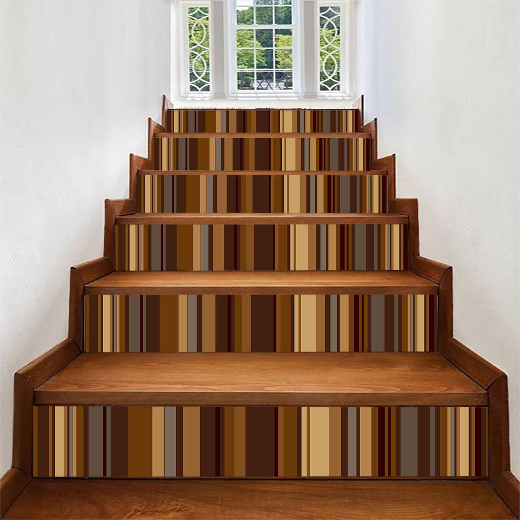 Buy 6pcs/set 3D Stair Decals Stickers Stair Risers Decals Staircase