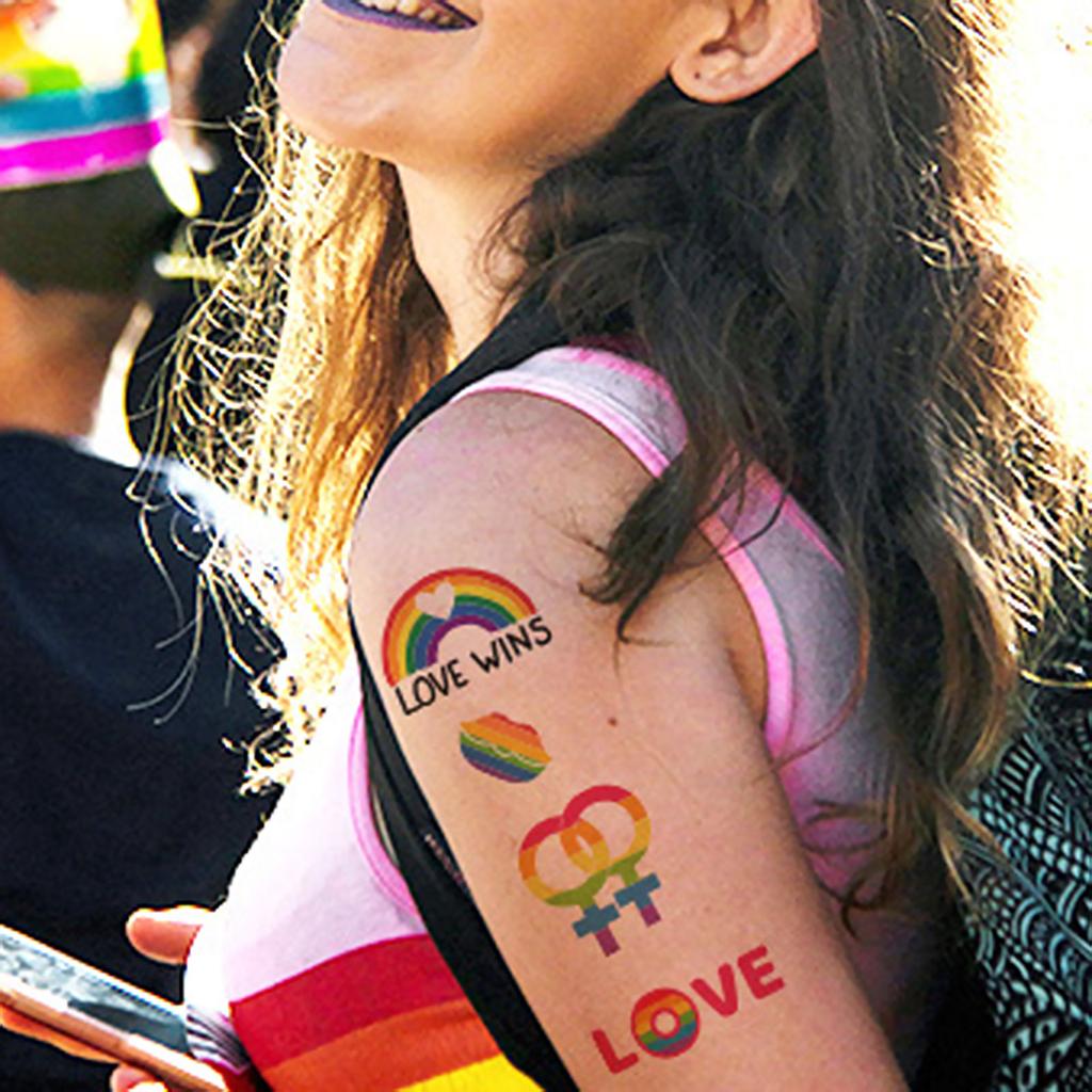 Buy Gay Pride Sticker Rainbow Heart Stripe Self Adhesive Stickers For Lgbt Gay At Affordable Prices — Free Shipping, Real Reviews With Photos — Joom 1024_x_1024_jpg