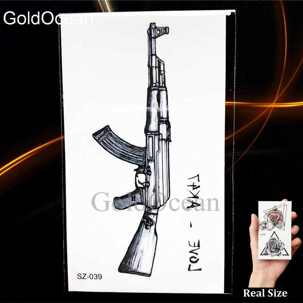 1Pc Männer Soldat Ak47 Ak Gun Temproary Tattoo Aufkleber Arm Fox Fake Tatoo Wasserdicht Günstig Kaufen — Preis, Kostenlose Lieferung, Echte Bewertungen Mit Fotos — Joom 1000_x_1000_jpg