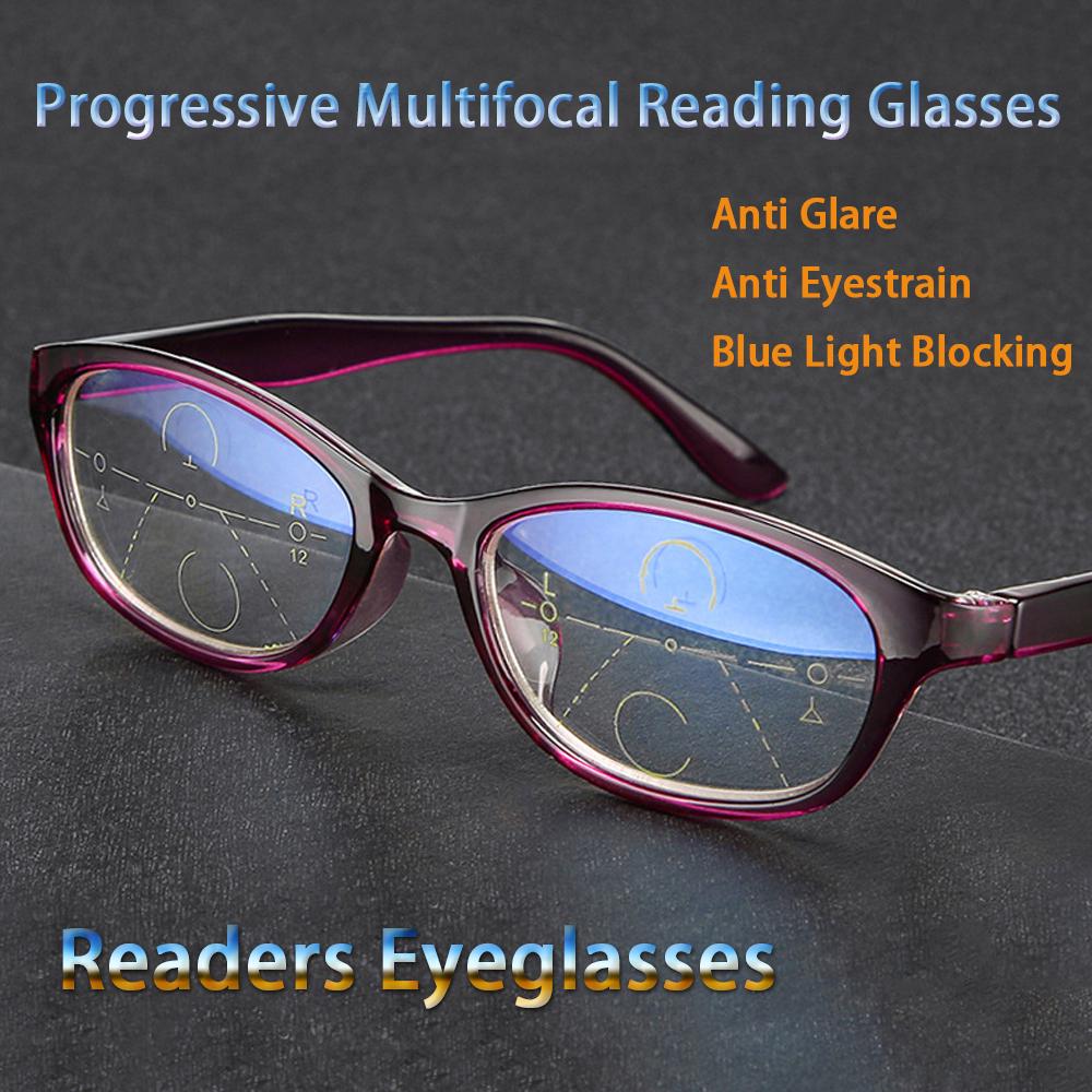 Buy Readers Eyeglasses Blue Light Blocking Reading Glasses Progressive