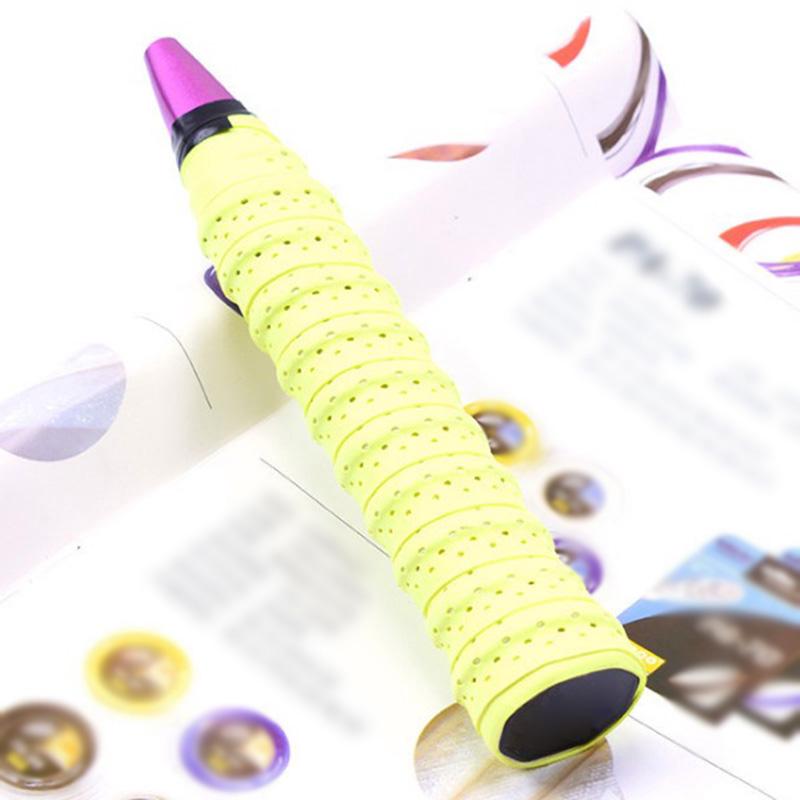 Buy Racket Grip Handle Wrapping Antislip Glue Perforated Adhesive Tape