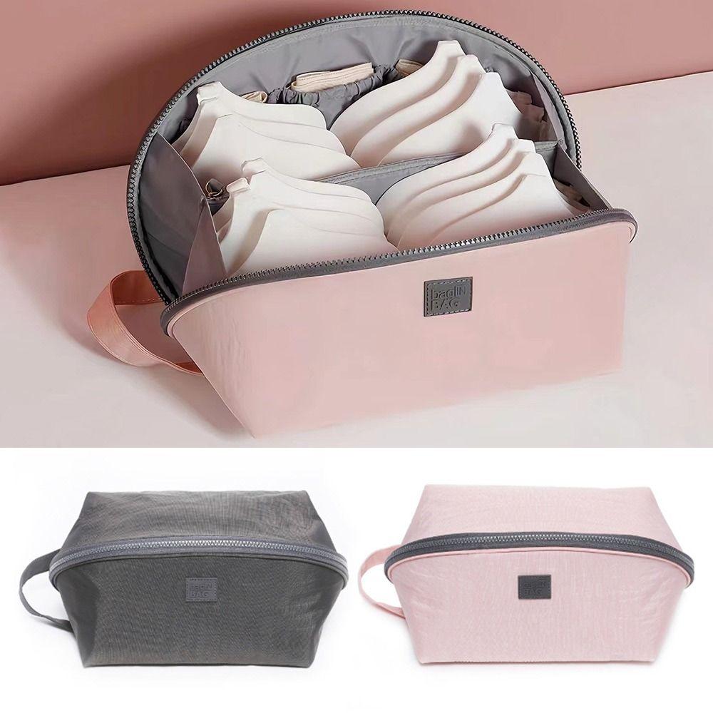 Cheap Portable Socks Bra Travel Divider Organizer Pouch Washing Bag