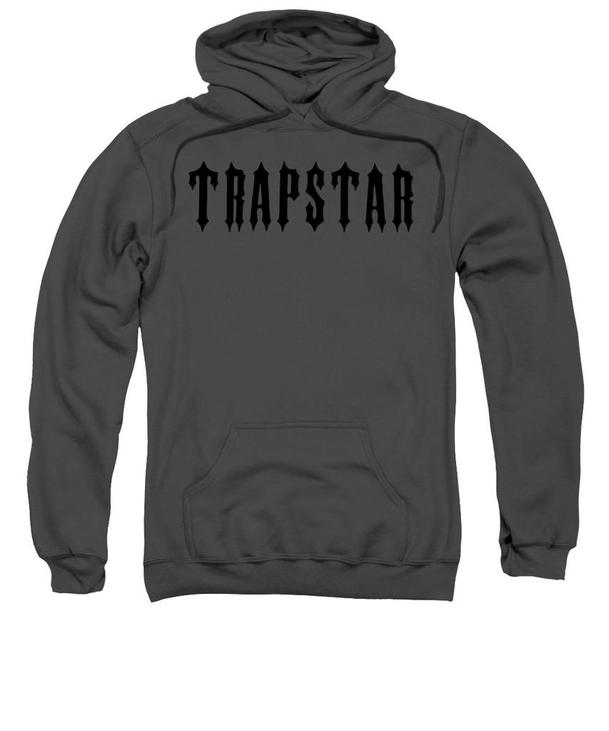 Buy 300 GSM Men's Healthy Cotton Hoodies Trapstar Logo Red Print
