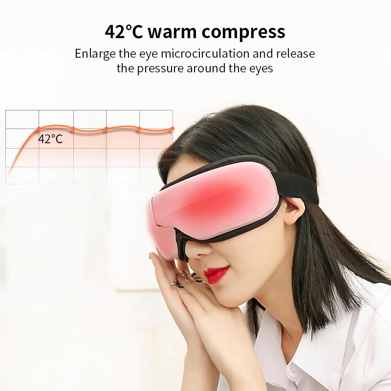 Cheap Electric Eye Massager Instrument Vibrators Heat Compression
