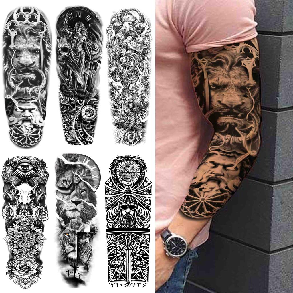 Custodia Tatuaggio Temporanea Lion King Per Uomo Donne Tribali Totem Tatuaggi Adesivo Nero Falso Fiore Orologio Boemia Tatoos Carta Acquista In Modo Economico — Spedizione Gratuita, Recensioni Reali Con Foto — Joom 1024_x_1024_jpg
