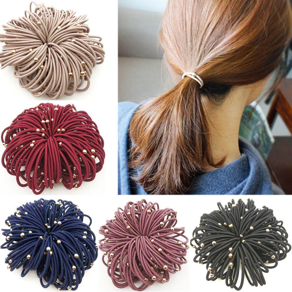 Women Hair accessories Tie Gum Elastic Hair Bands Hair Tie Hair Rope