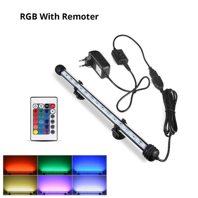 Cheap Aquarium LED Bar Light Waterproof Fish Tank Light 19/29/39/49CM