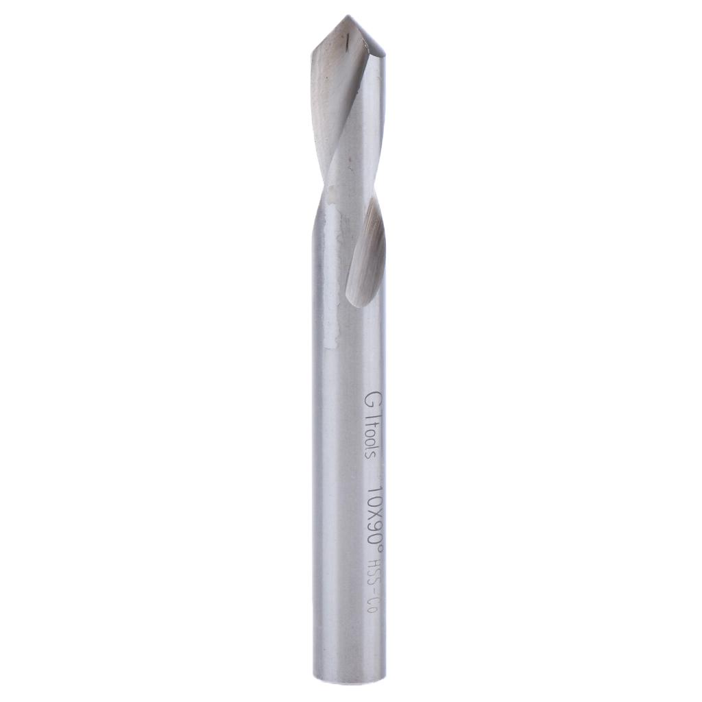 Buy Solid Carbide Spot Drills TiN Coated. 90 Degree NC Drill 10mm