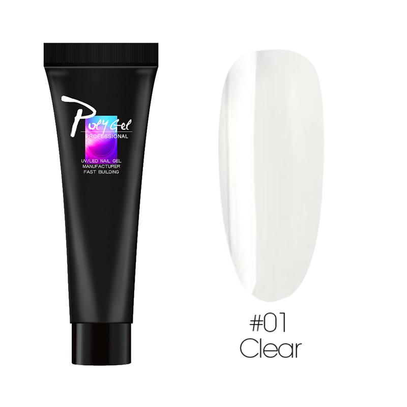 Nail Art Nail Gel Varnish Soak Off UV Quick Building Polygel Nail Art