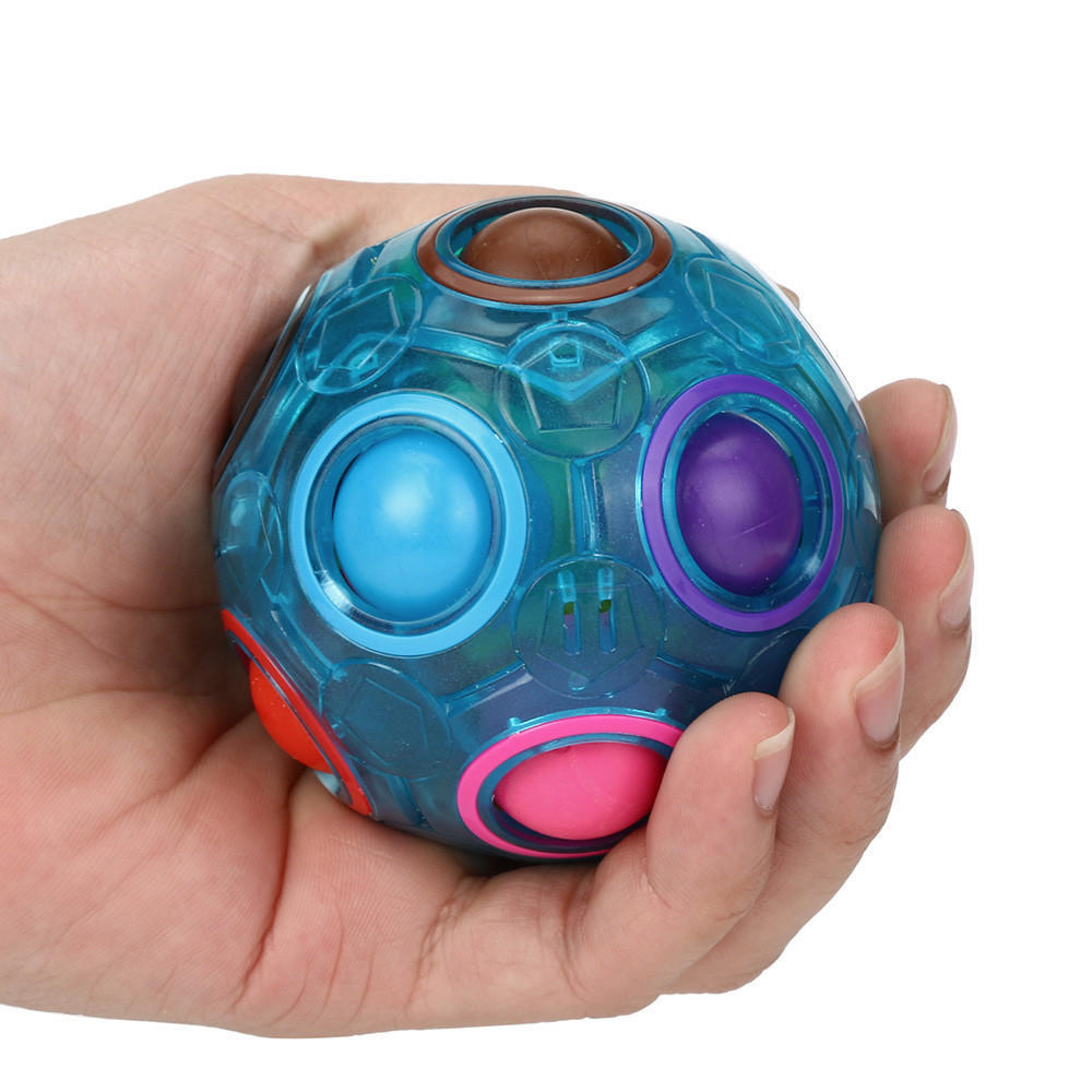 Luminous Stress Reliever Magic Colorful Ball Cube Fidget