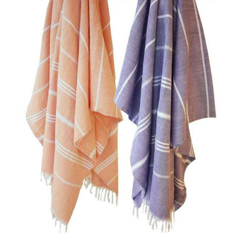 Buy Healthy Mint Turkish Cotton Fringed Bath Towel Beach Durable Towel