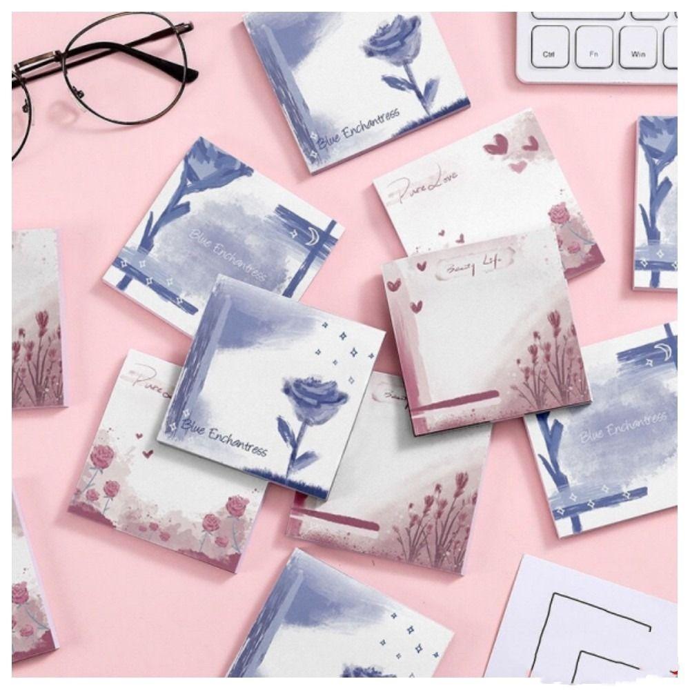 Koupit Rose Sticky Note Floral Office Supplies 400 Sheets Memo Pads