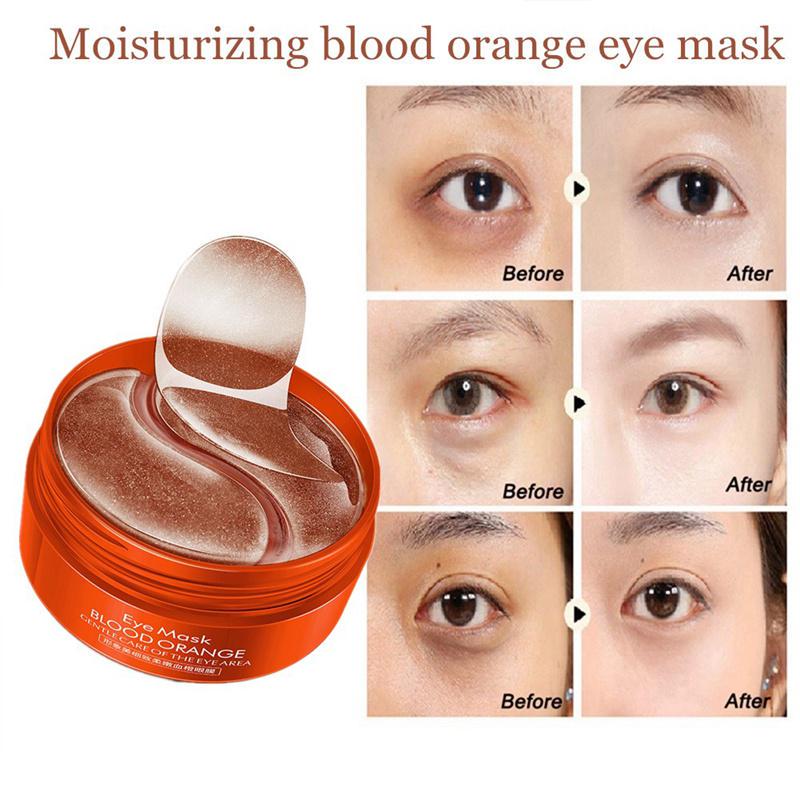 Blood Orange Eye Mask Moisturizing Firming Skin Remove Dark Circles