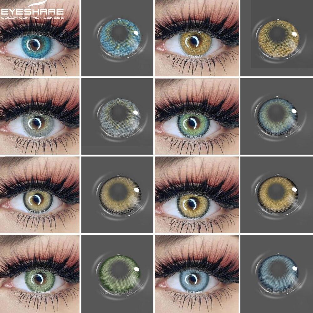 Buy Eyeshare Yearly 1pair Colored Contact Lens For Eyes Twinkle Series