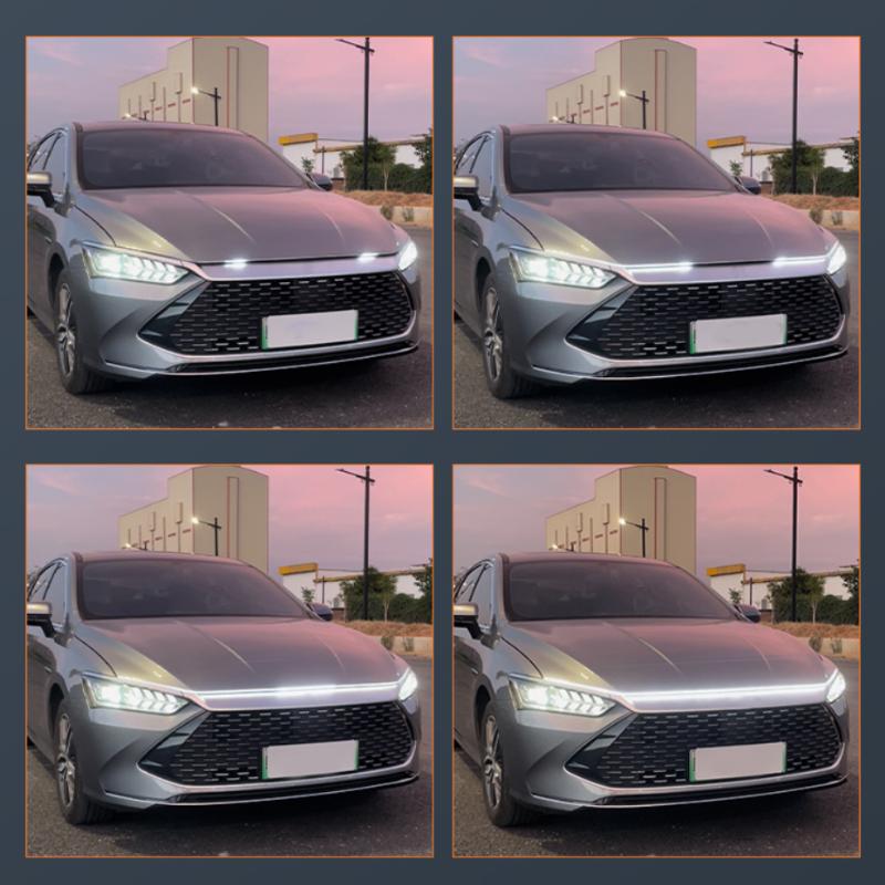 Cheap SEAMETAL Flowing Led Car Hood Lights Strip Engine Hood Guide