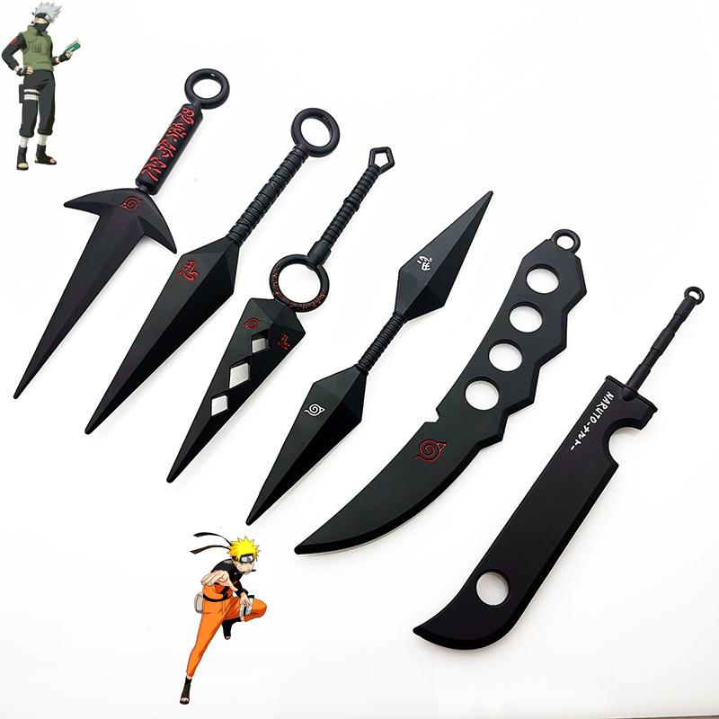 Buy New Naruto Anime Cosplay Ninja Props Akatsuki Kakashi Kunai