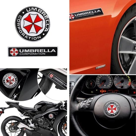 Buy 1/2Pcs 3D Aluminum Alloy Car Trunk Body Bumper Window Decorative