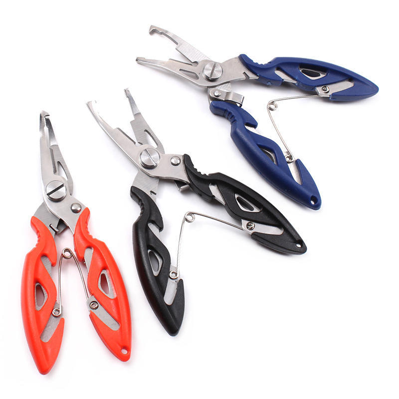 Buy Stainless Steel Fishing Pliers Scissors Line Cutter Remove Hook