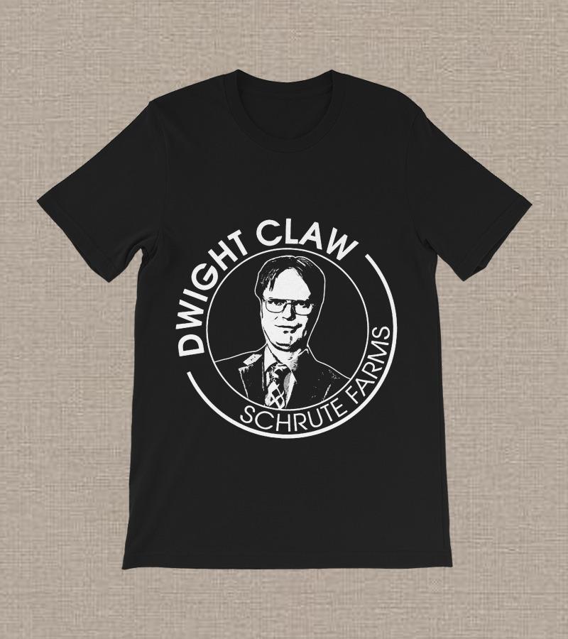Buy Dwight Claw Schrute Farms Beet Juice The Office Vintage Print T