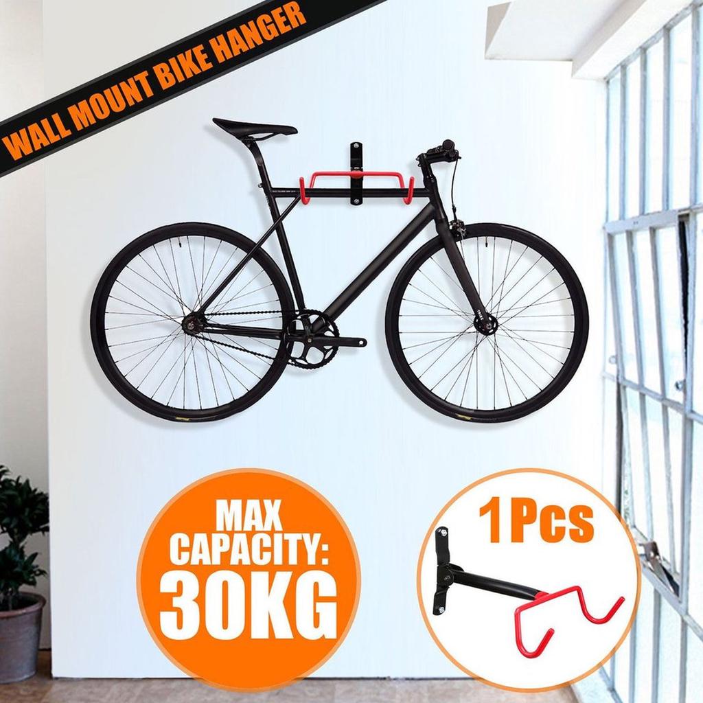 Easy Hang Each Max Load 30 Kg/66 Lb 2 PCS Wall Mount Bike Hooks for