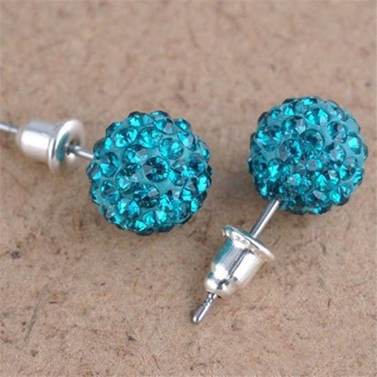 Cheap Braided Beads Ear studs Disco Clay Ball Charming Women Austria