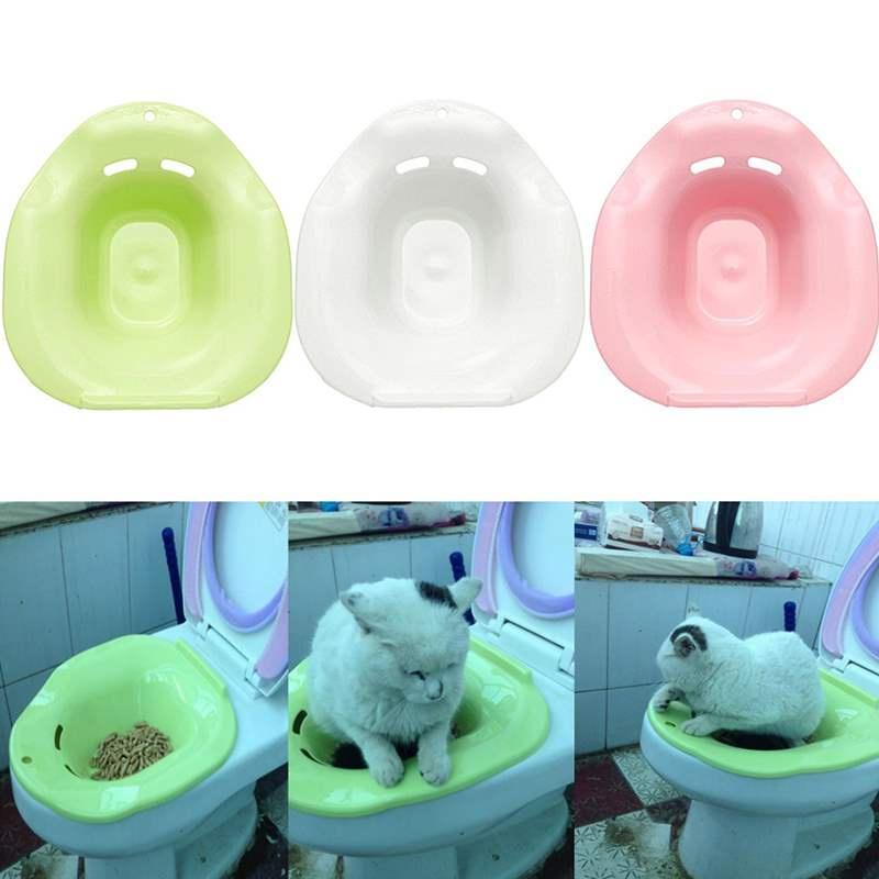 Robuste Katze Toilettentraining Kit Reinigung System Haustiere Kitty
