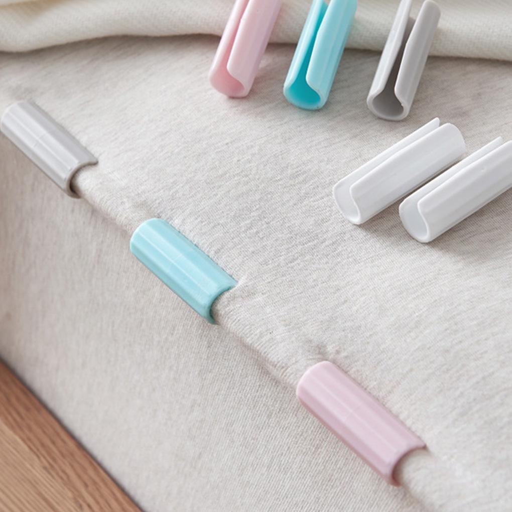 Bed Sheet Clips Plastic Quilt Clamps Nonslip Household Bed Sheet