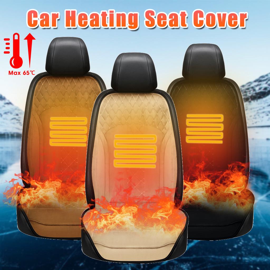 Buy Car Seat Heated Cover Skinfriendly Material Safety Front Seat Heater Cushion Winter Thermal