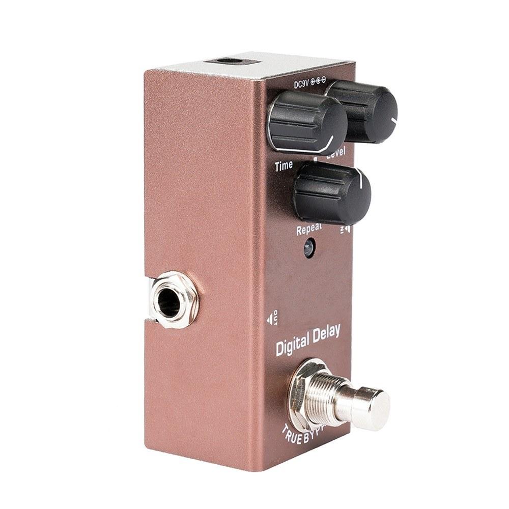 Guitar Effect Pedal Digital Delay with True Bypass uygun fiyatlı satın