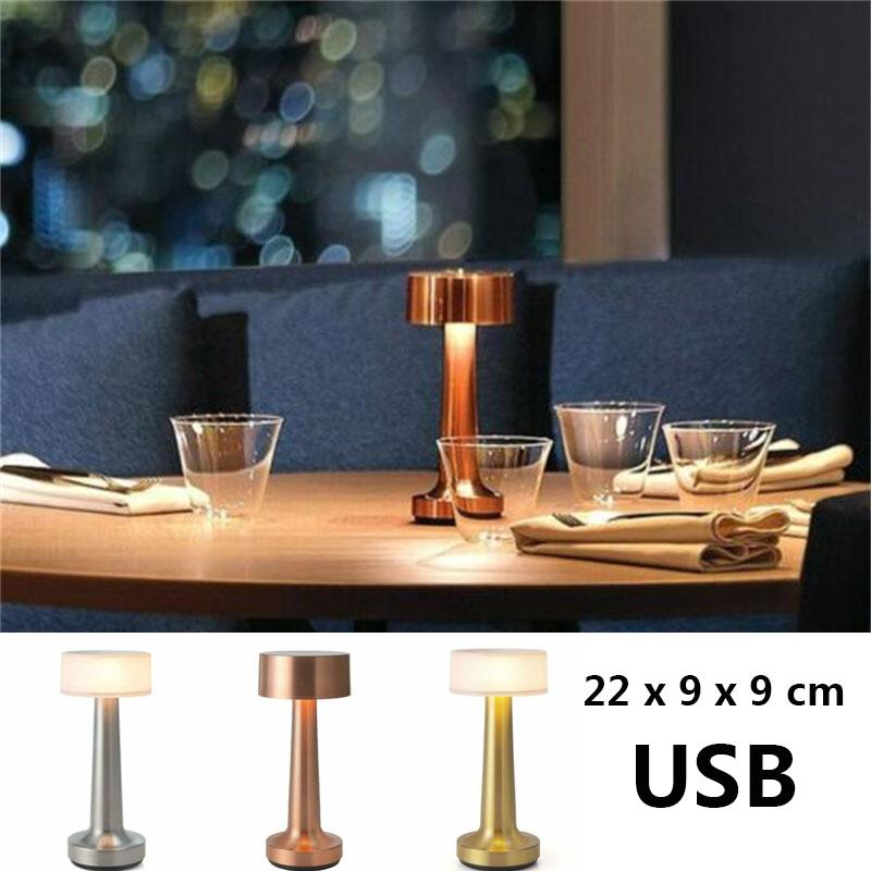 Buy Vintage Bar Table Lamps Portable LED Night Lights Desk Light