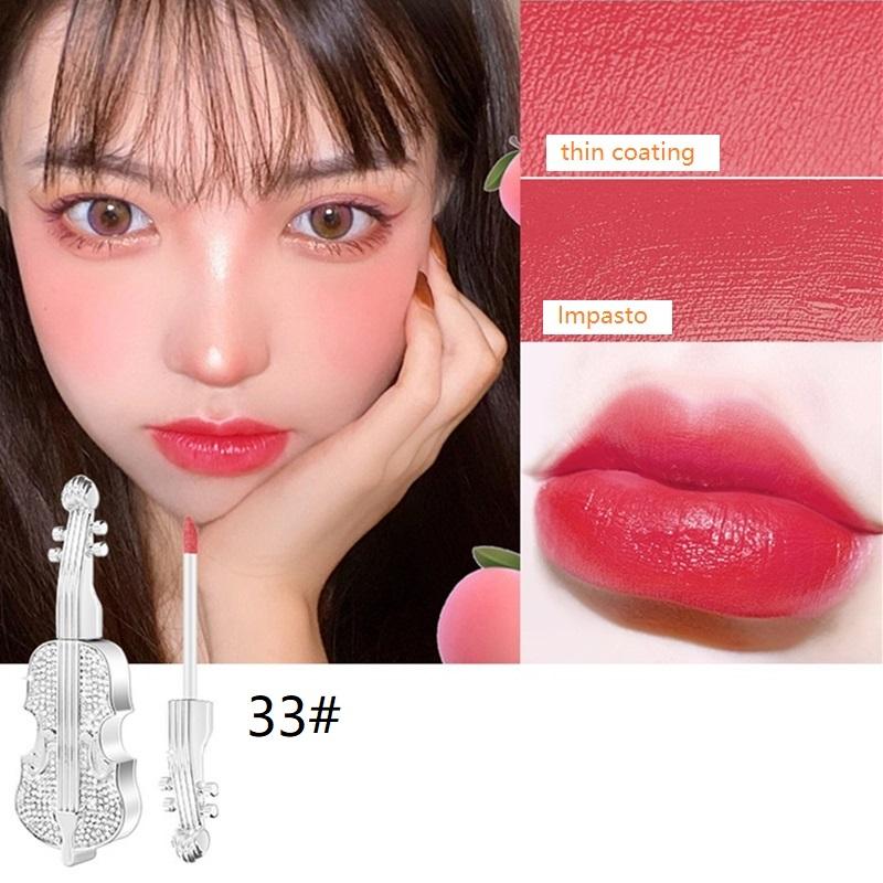 Buy 2022TVLV Violin Soft Mist Velvet Air Lip Glaze Noble and Elegant