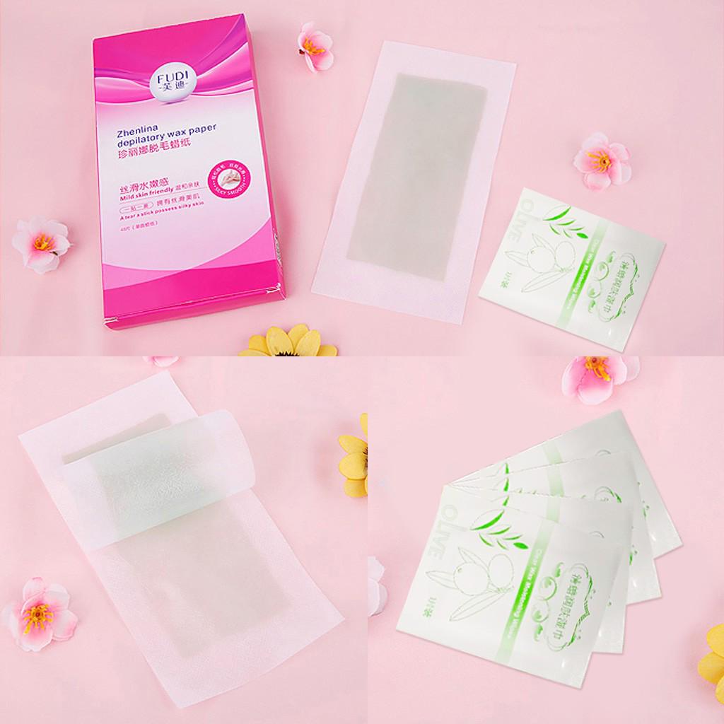 [GL] Wax Strips Paper Leg Body Hair Removal Leg Body Depilatory Waxing