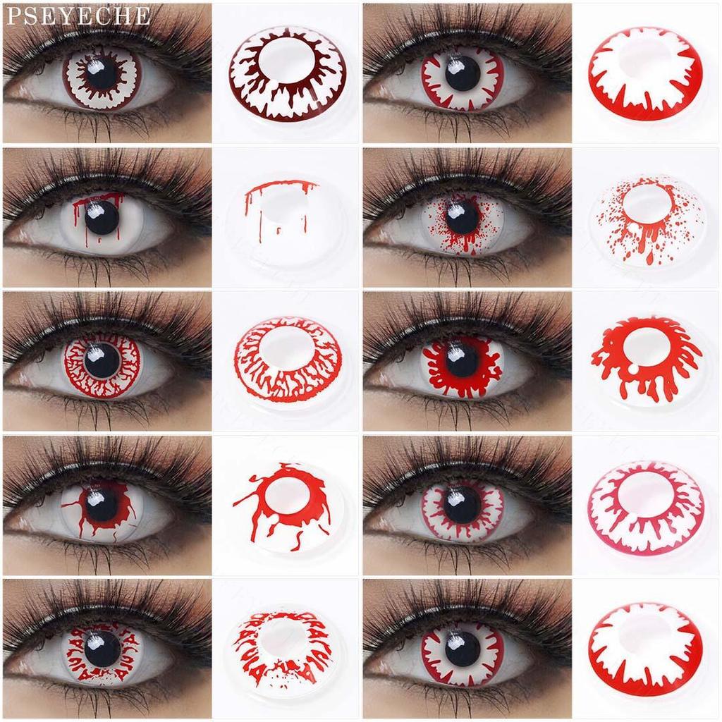 Buy Scary Halloween Contact Lenses Tokyo Ghoul Vampire Cosplay Eye