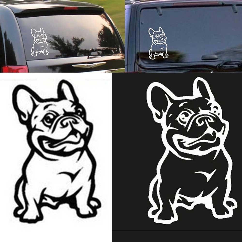 Bumper Stickers vinyl sticker French Bulldog car window sticker Paper