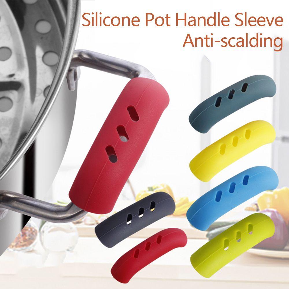 Iron Skillet Pan Non Stick Silicone Lid Pot Handle Protectors Pot