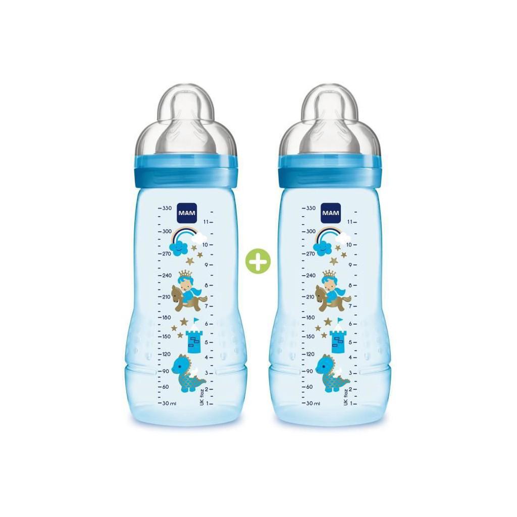 Buy MAM Baby Bottle Easy Active 2nd Age Colored 330ml from 6 Months