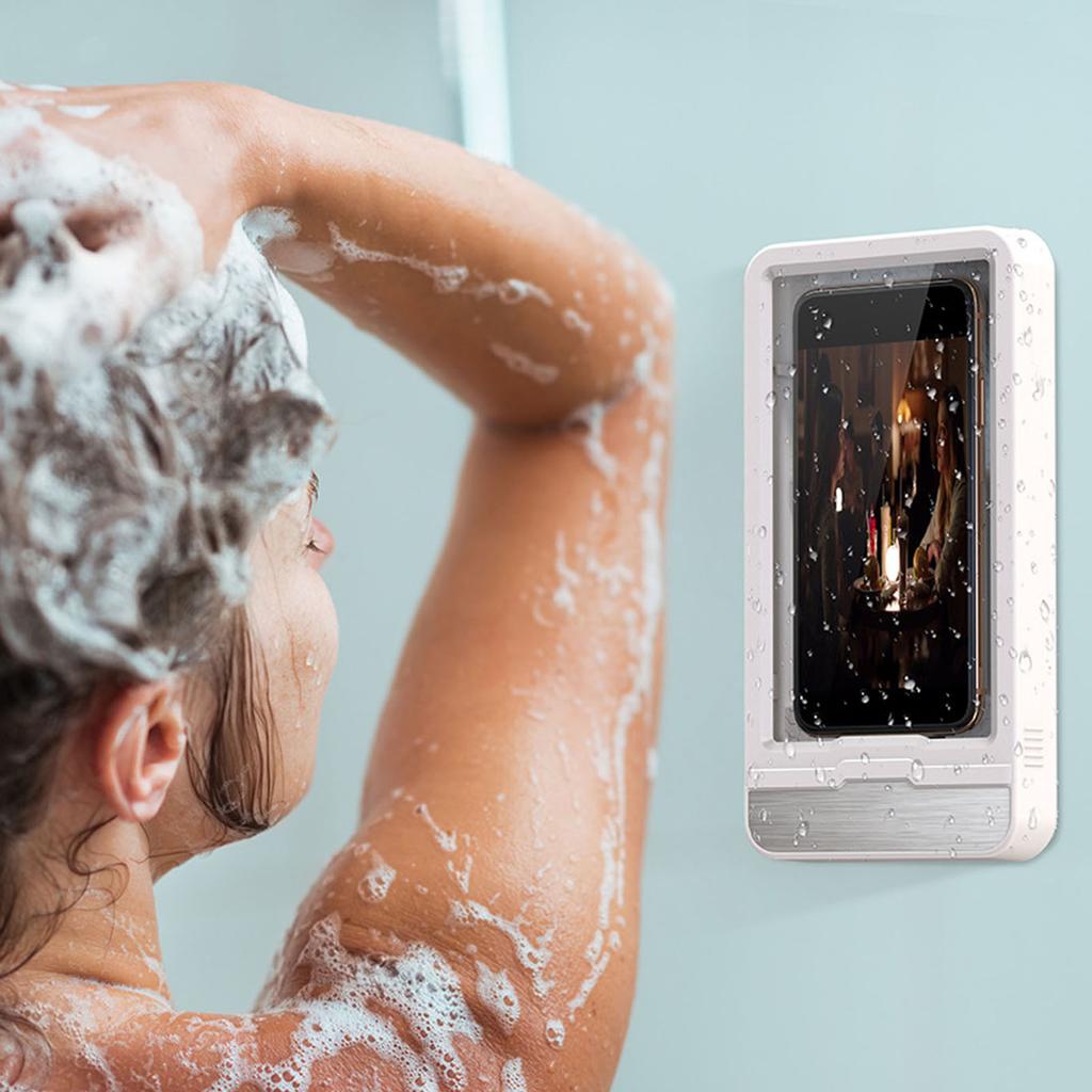 They're ideally sized for items like bath salts, cotton balls or swabs. Multifunctional Waterproof Wall Phone Punch Free Bathroom Case Mobile Kjop Til Lave Priser I Nettbutikken Joom
