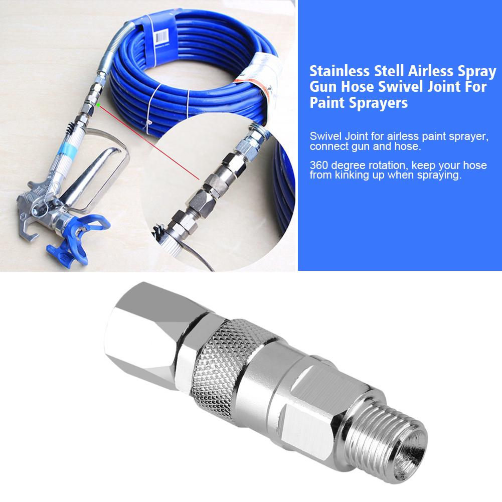 Buy 1/4Inch Stainless Steel Airless High Pressure Spray Gun Hose