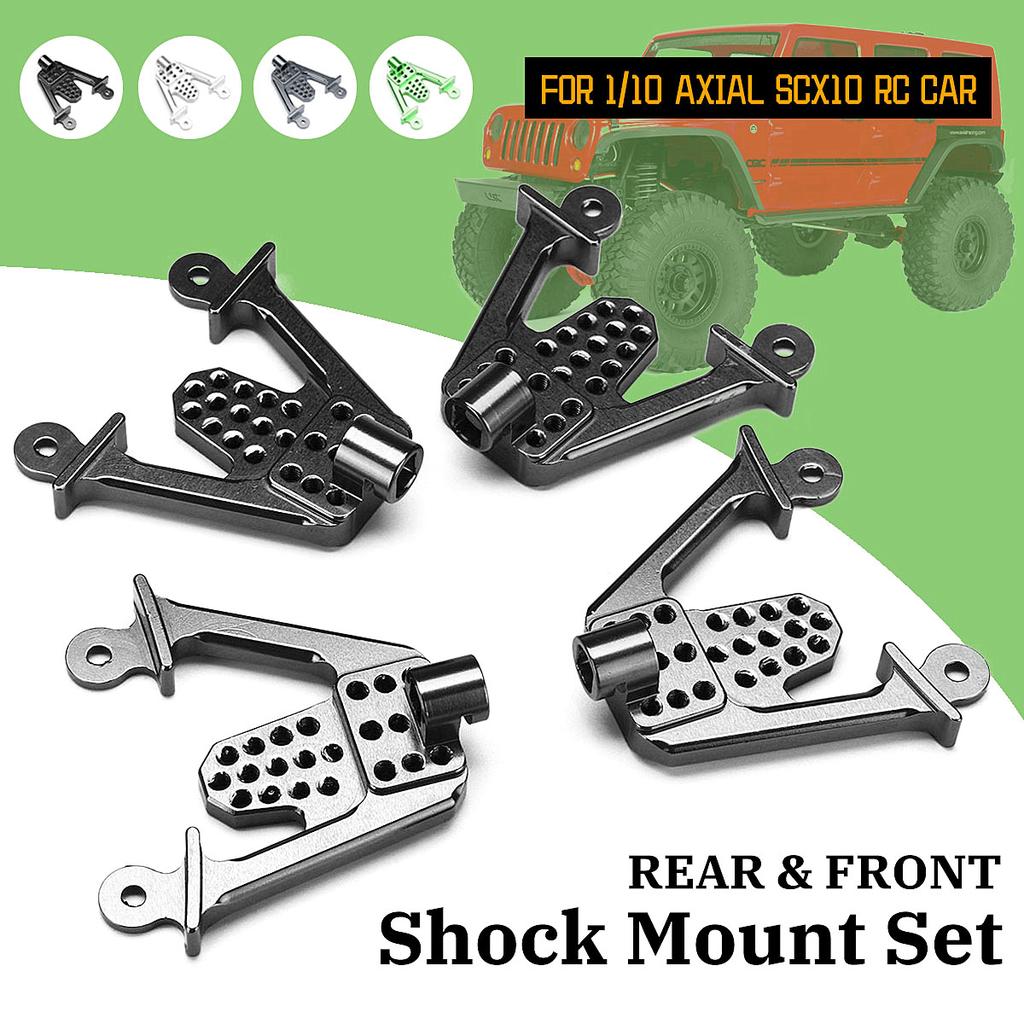 4PCS Rear & Front Shock Mount Lift Shocks Kit For 1/10 RC Crawler Axial