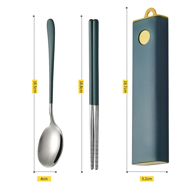Buy Portable Cutlery Stainless Steel Travel Cutlery Set Cutlery at
