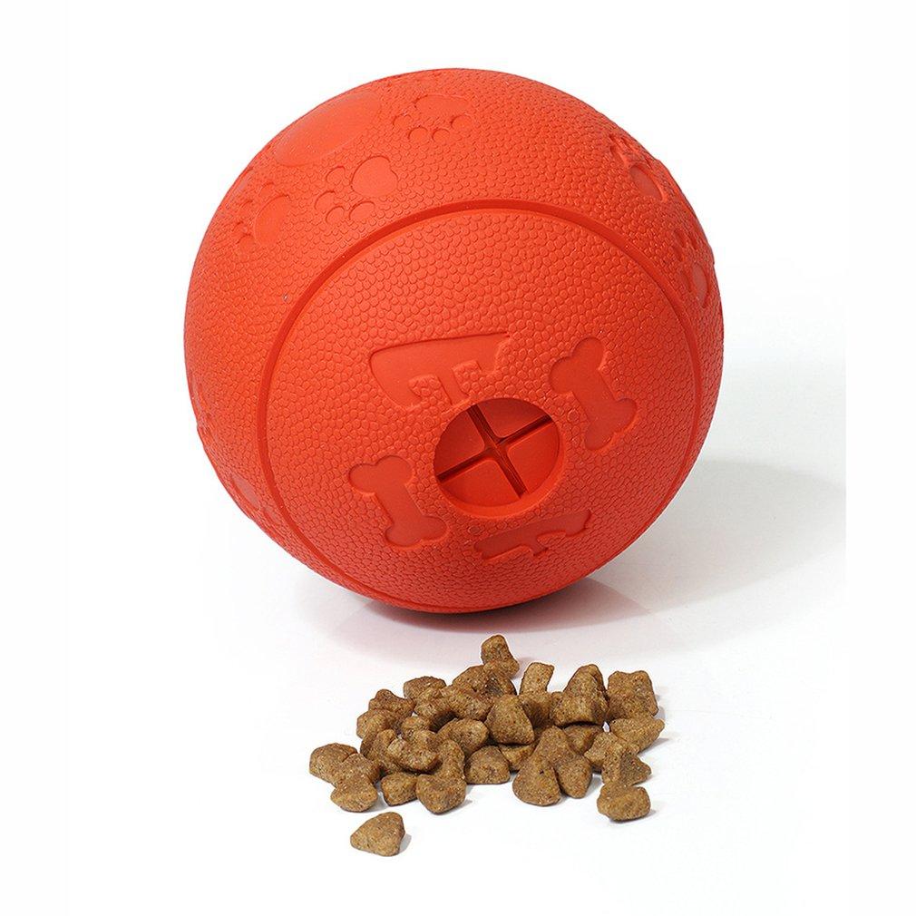 Buy Pet Dog Toy Pure Natural Rubber Leakage Food Feeding Ball
