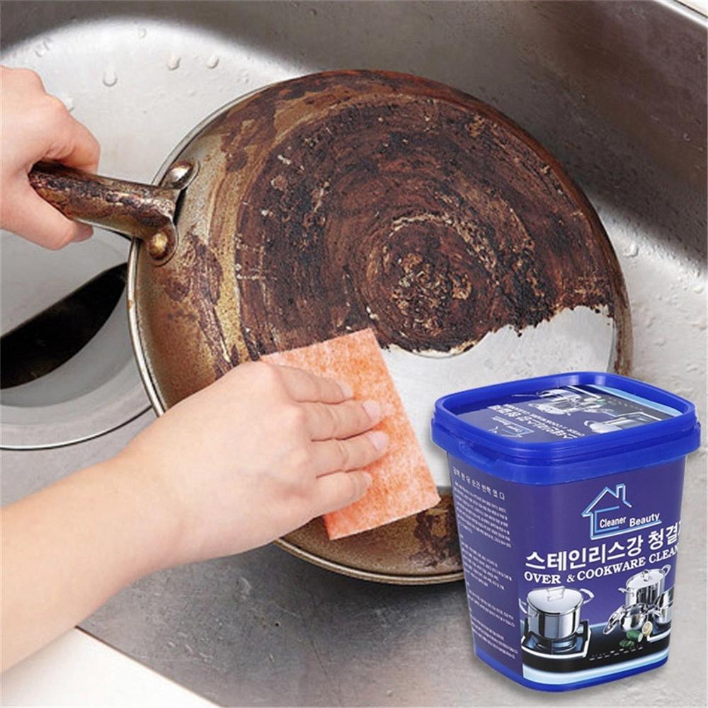Buy 500g Stainless Steel Cookware Cleaning Paste Household Kitchen