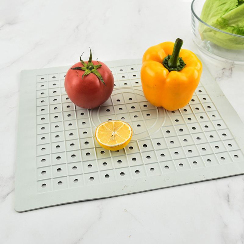 Round Dishwasher Pads Drain Pads Tableware Placemats Drain Pads Sink