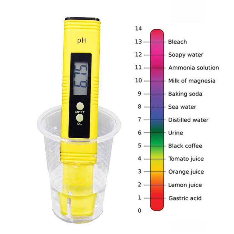 Testeur pH Mètre PH Metre Electronique avec écran LCD Test de pH, ph