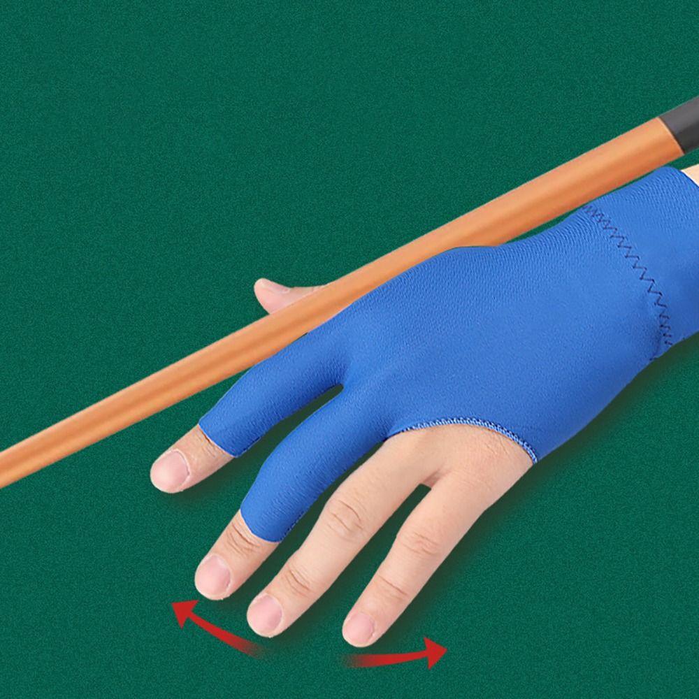 Universal Snooker Glove Durable 3 Finger Gloves Accessories Billiard
