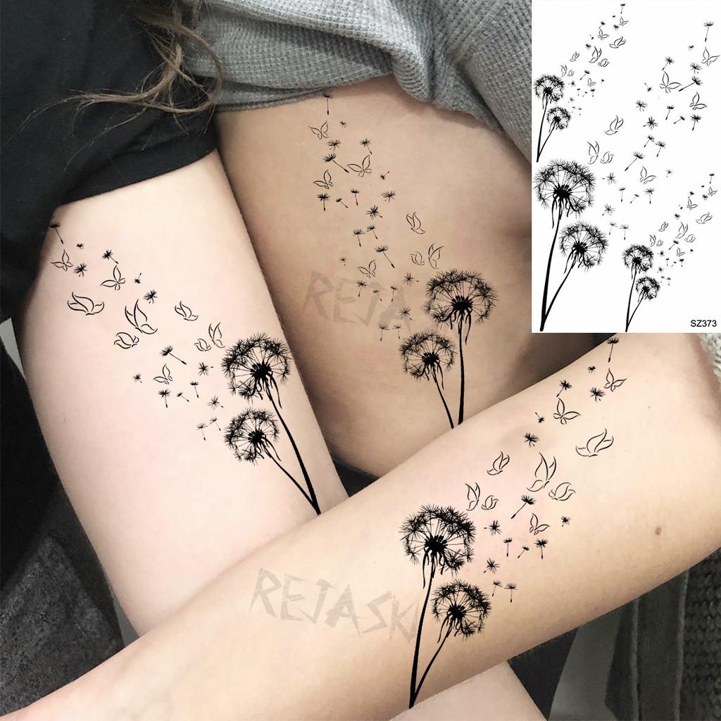 Black Sunflower Temporary Tattoos For Women Adult Feather Planet Universe Fake Tattoo Neck Chest Body Art Washable Tatoo Sticker Acquista In Modo Economico — Spedizione Gratuita, Recensioni Reali Con Foto — Joom 1024_x_1024_jpg