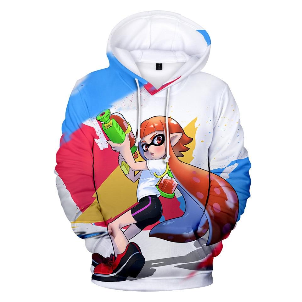 💰Kaufe 3DDruck Hoodie Splatoon Sweatshirt Jungen Mädchen Mode Hoodie