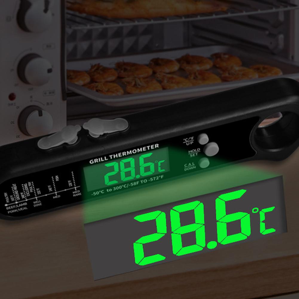 Buy Kitchen Food Thermometer Foodgrade Stainless Steel LCD at